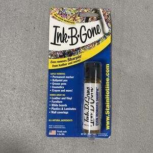 New Ink B Gone Professional Stain Remover 1 FL oz Removes Sharpie